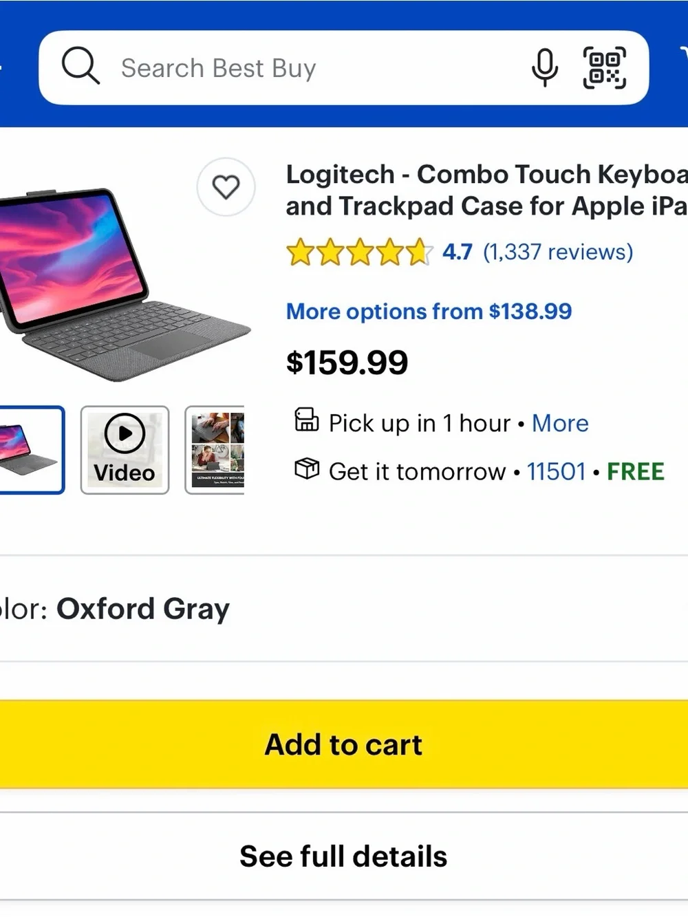 Logitech slim protective