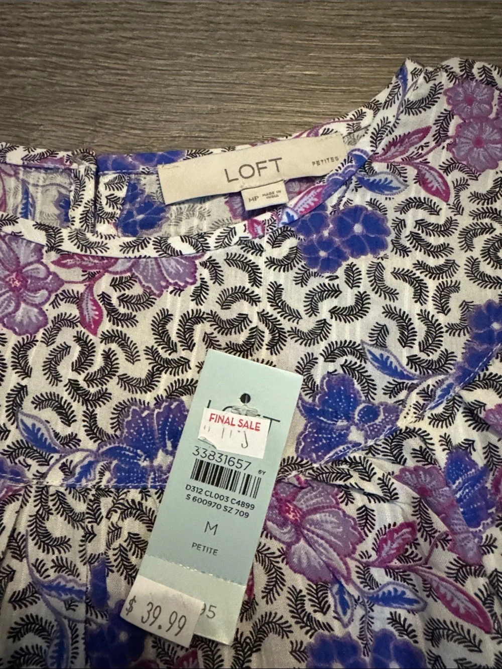 LOFT lightweight blouse