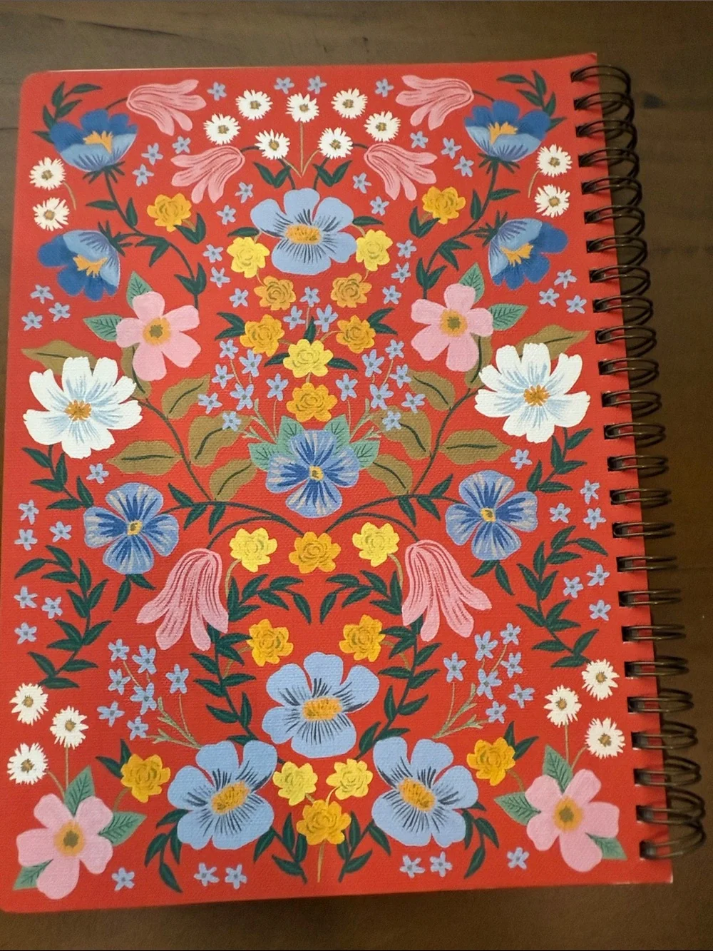 New Rifle Paper Co Floral Spiral Ruled Notebooks Set of 2