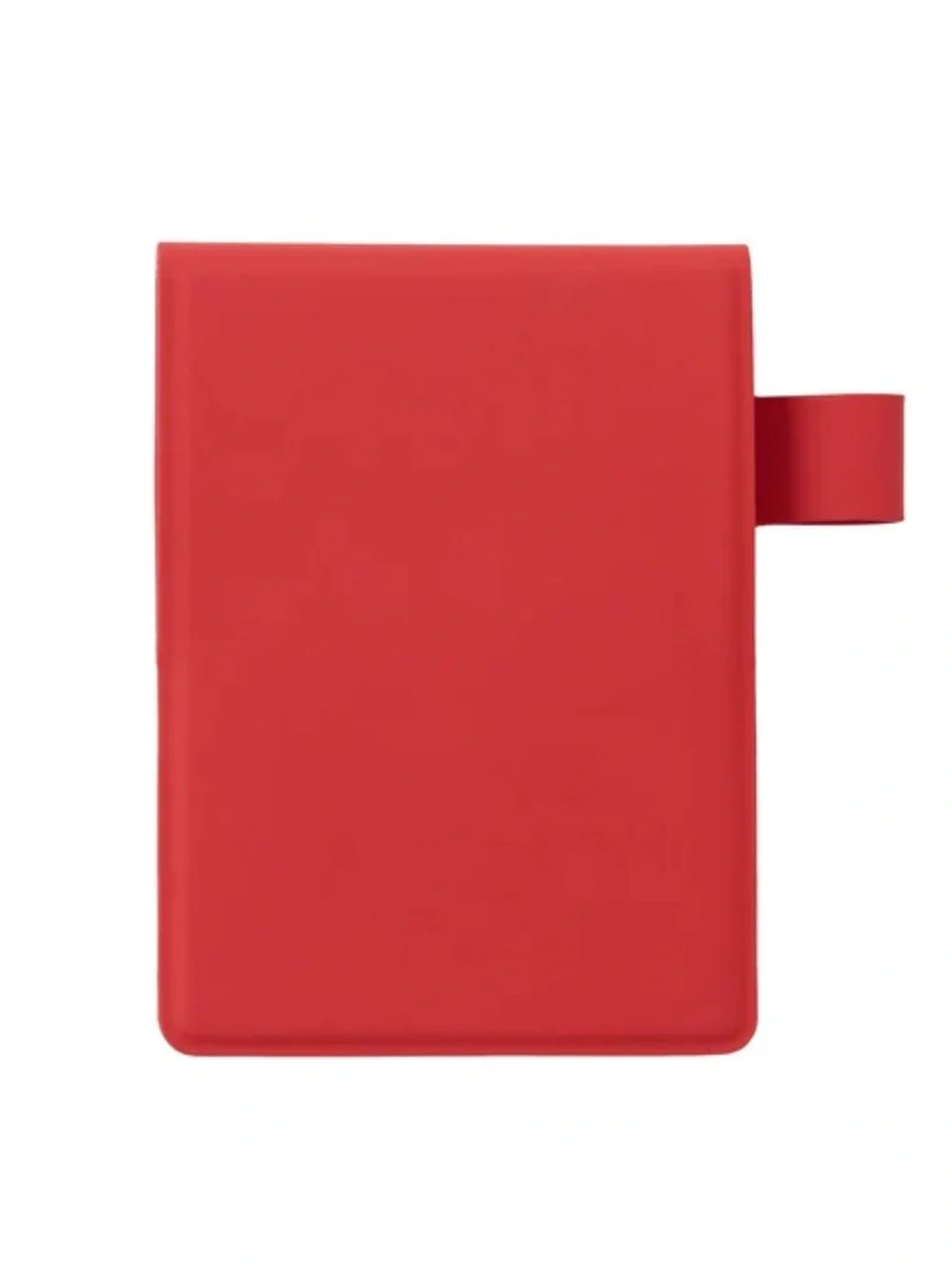 Set of 2. MUJI Brand. New Red Pocket Notebook A7 with Matching Pen in Red color.