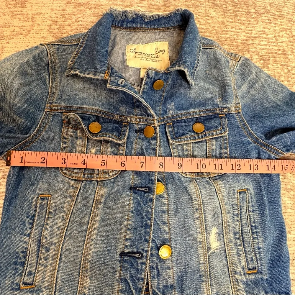 American Rag Kids Denim Jacket with Gold Accents