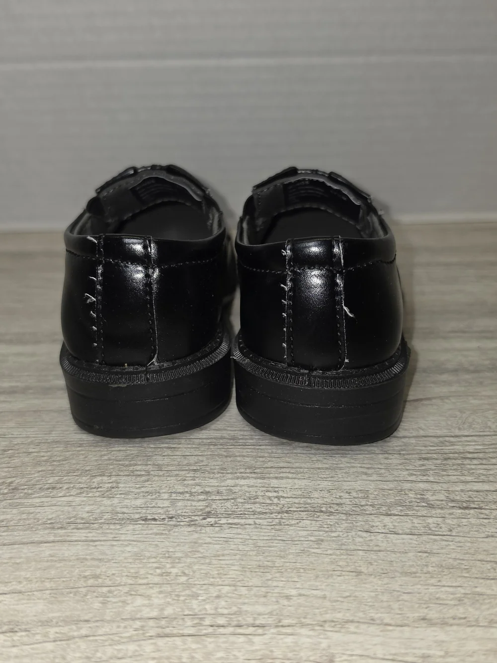 Deer Stags Dress Loafer Black Slip On Shoes Toddler Size 6.5