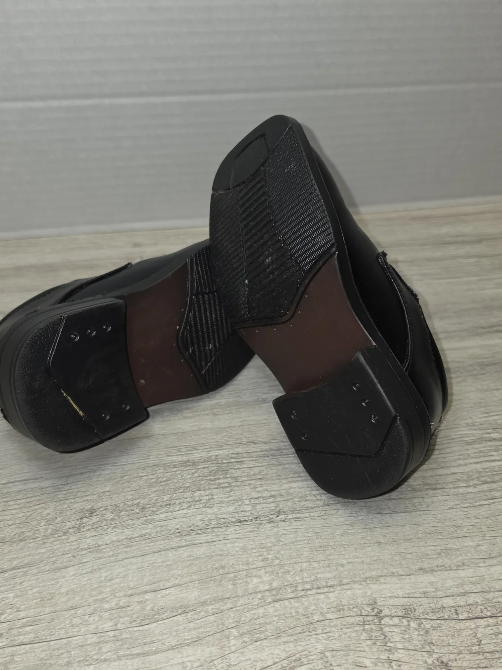 Deer Stags Dress Loafer Black Slip On Shoes Toddler Size 6.5
