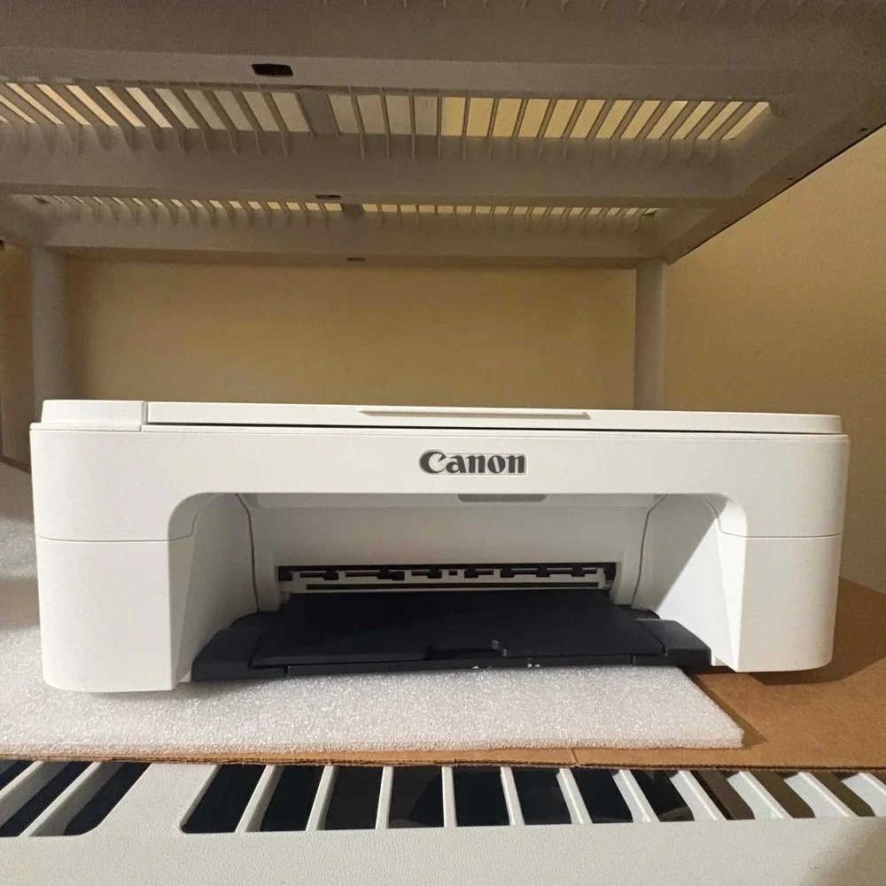 Canon PIXMA TS3322 Wireless All In One Inkjet Printer Scanner White TESTED WORKS