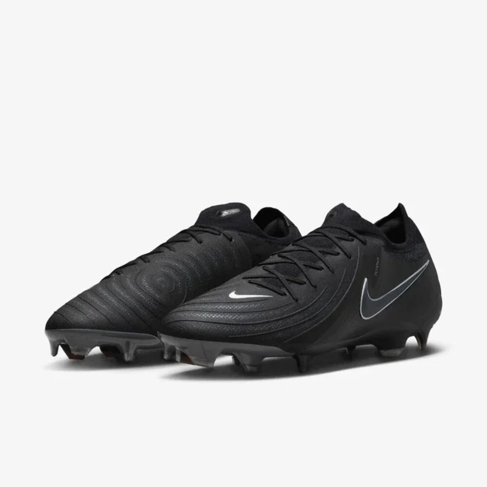 Nike Phantom GX 2 Pro FJ2563-001 Unisex Black Firm Ground Soccer Cleats NIN576