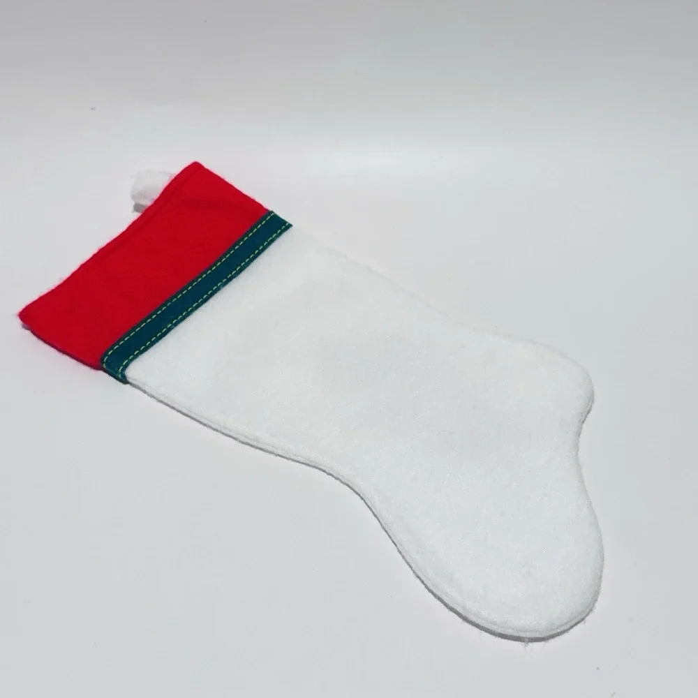 Vintage 90s Christmas Stocking‎ Jim Henson Ernie Sesame Street Felt w Loop