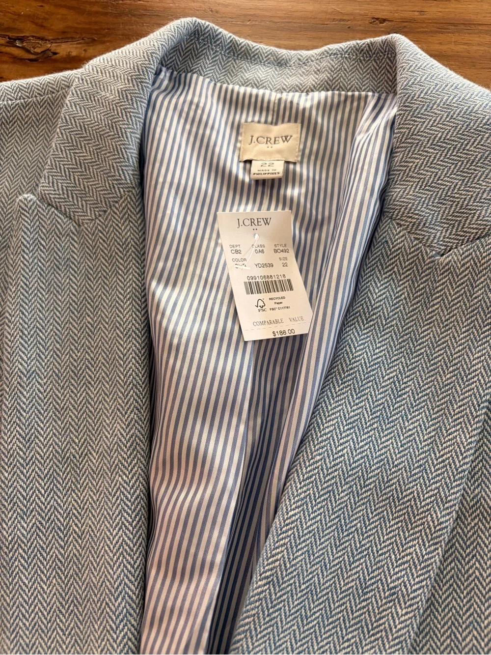 J. Crew blend subtle listings