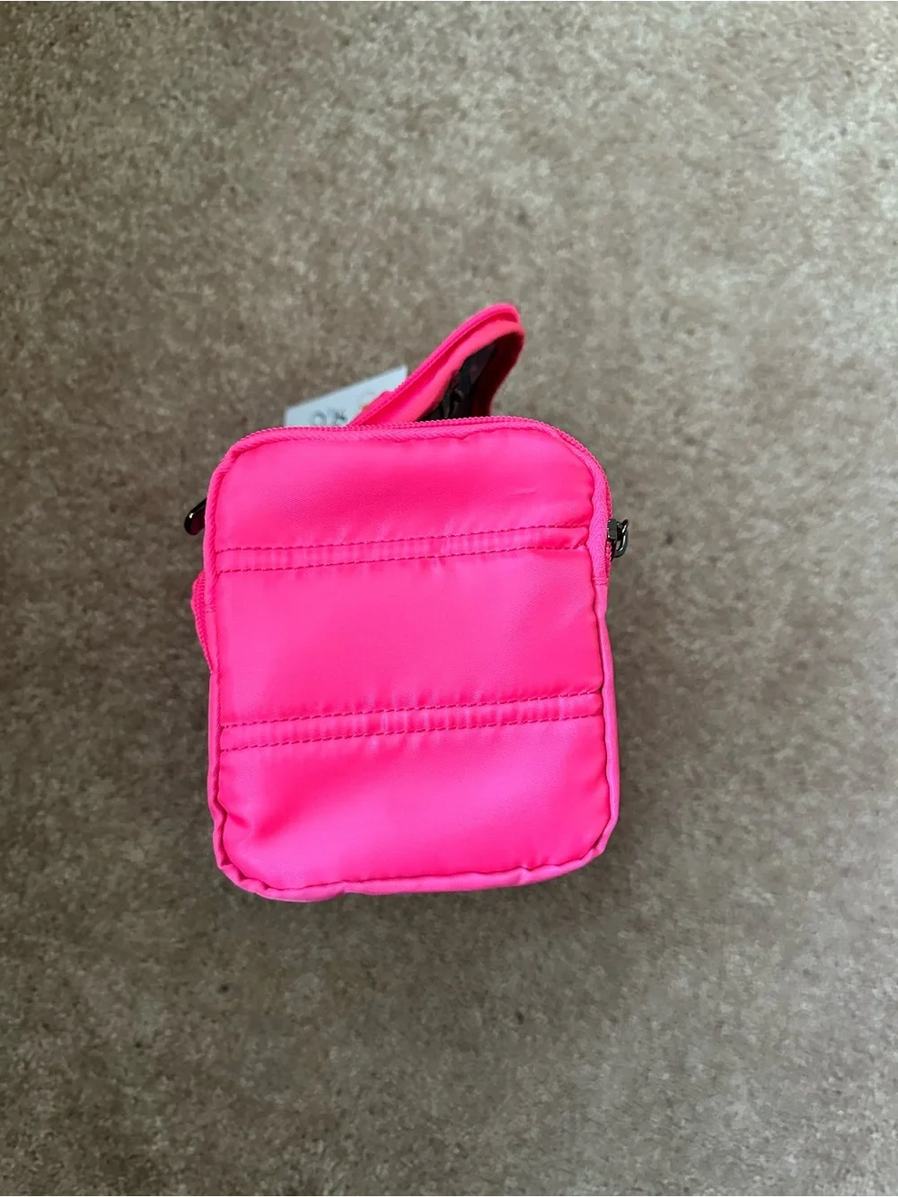 Lug Bright Neon Pink Travel Cosmetic Organizer