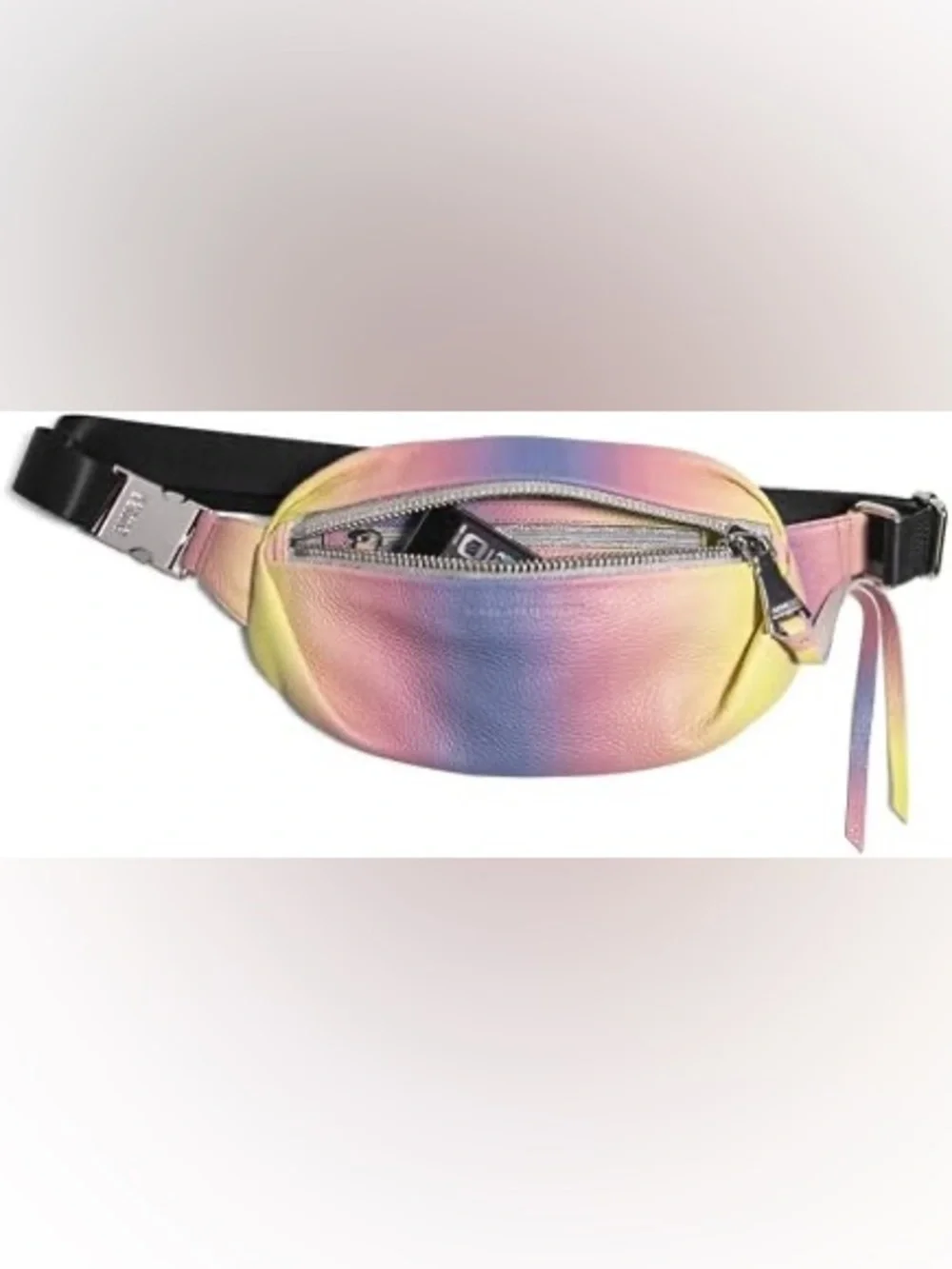 Aimee Kestenberg Pastel Rainbow Iridescent Belt Bag
