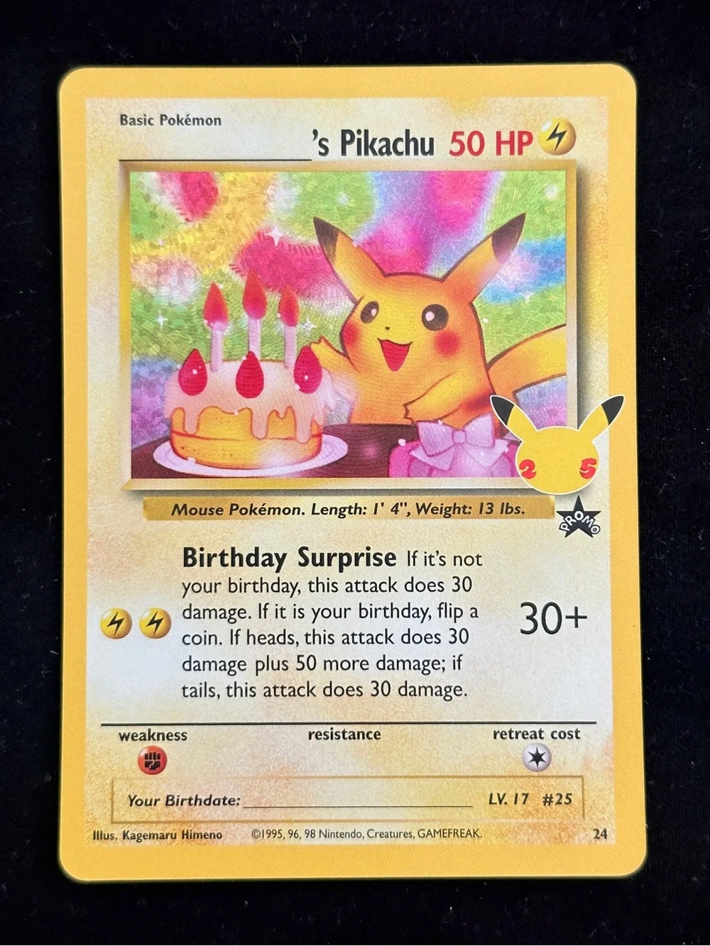 ______'s Pikachu - Celebrations: Classic Collection