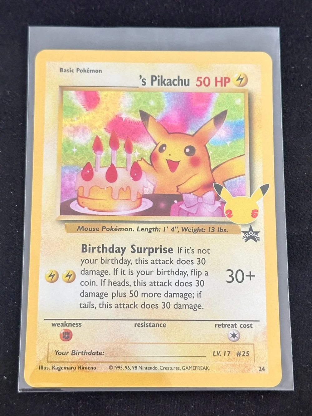 ______'s Pikachu - Celebrations: Classic Collection