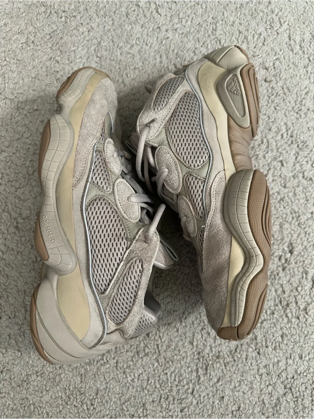 Adidas Yeezy 500 Taupe Light GX3605 Size 14
