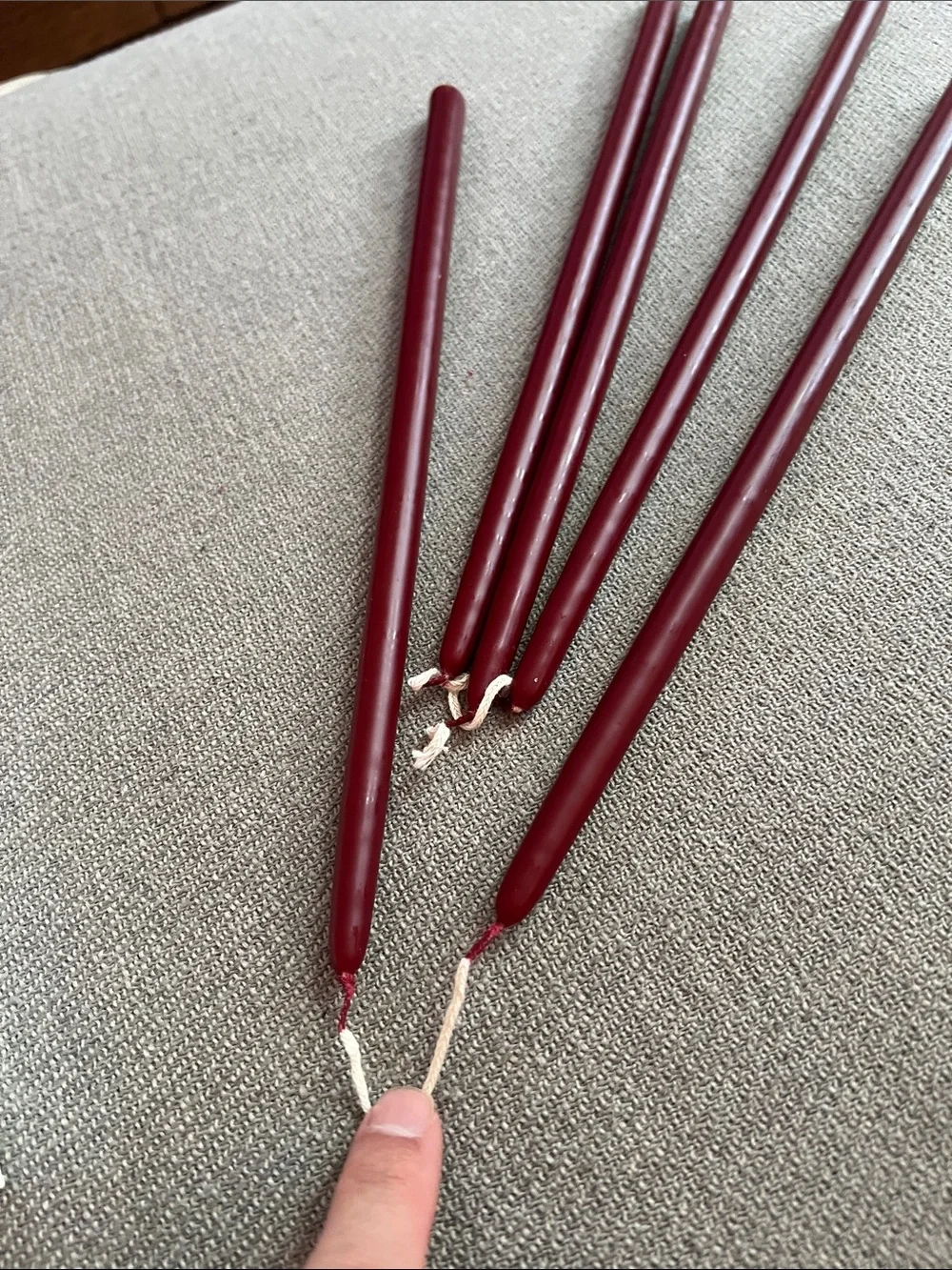 Anthropologie burgundy mini