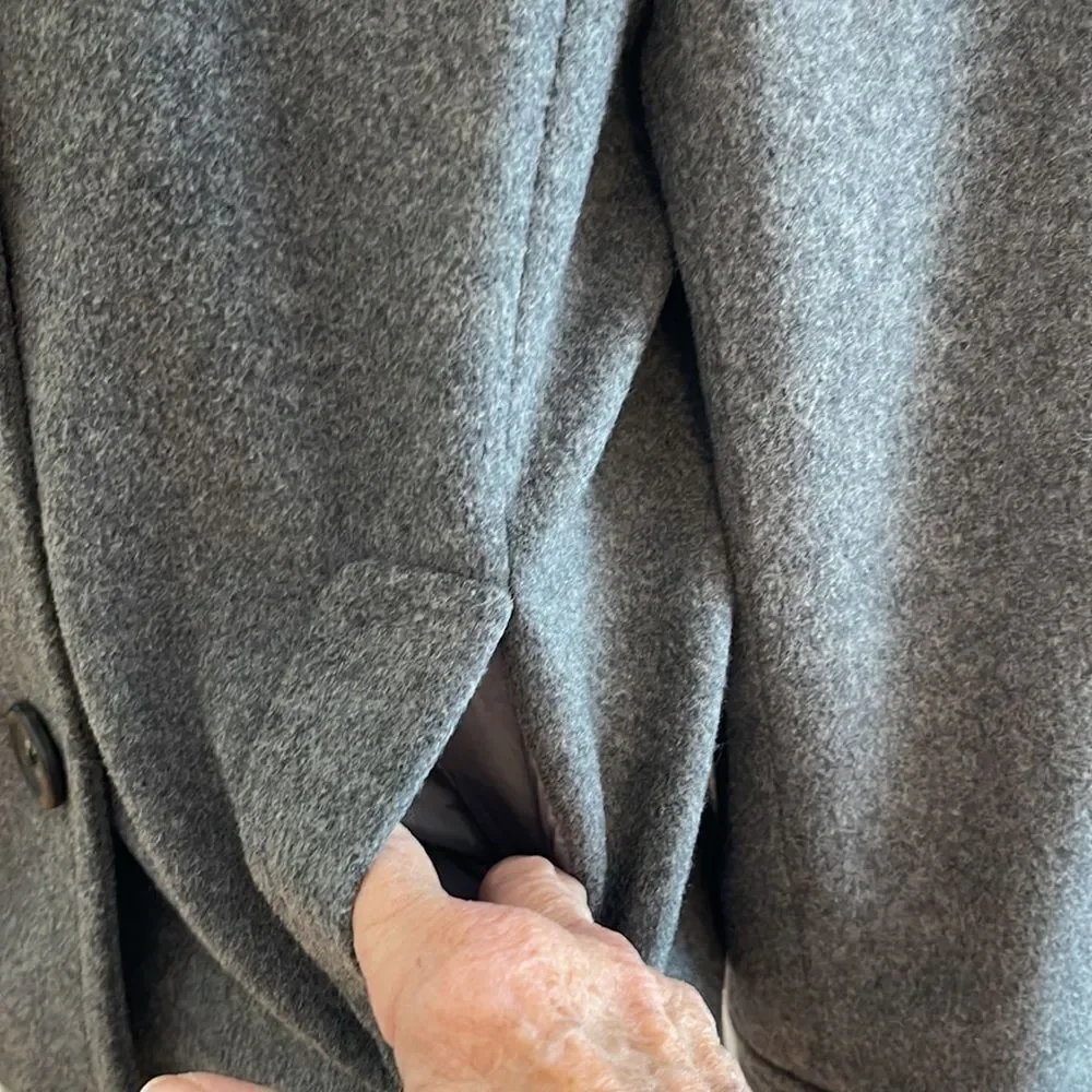J.Crew Vintage Double Breasted Swing Coat
