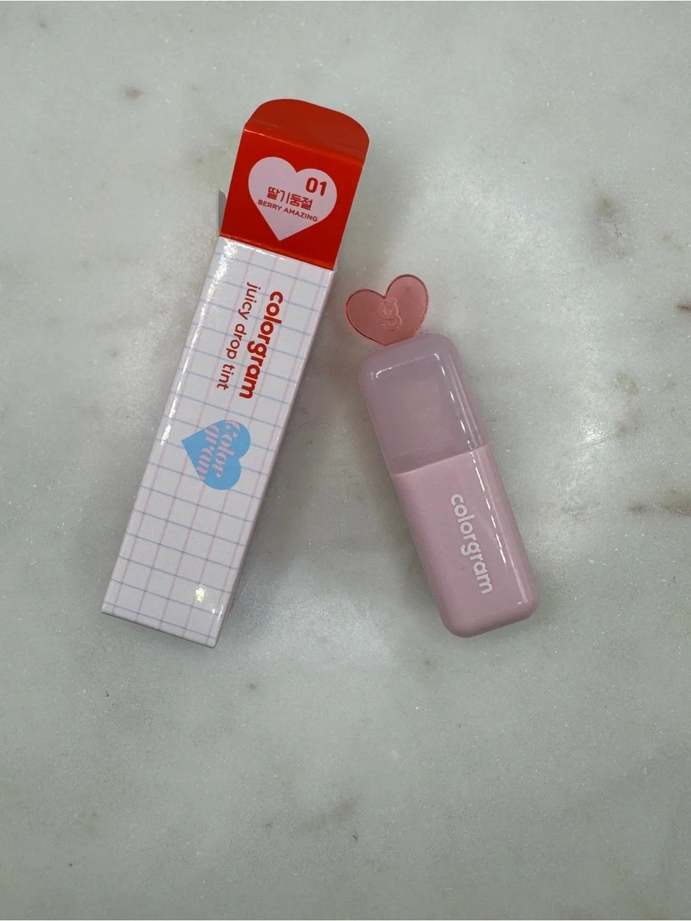 Juicy Drop Tint Lip Balm — Pink (01 Berry Amazing)