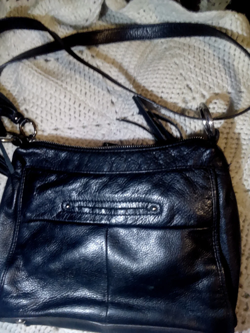 B MAXOWSKY Black Hand/Shoulder Bag