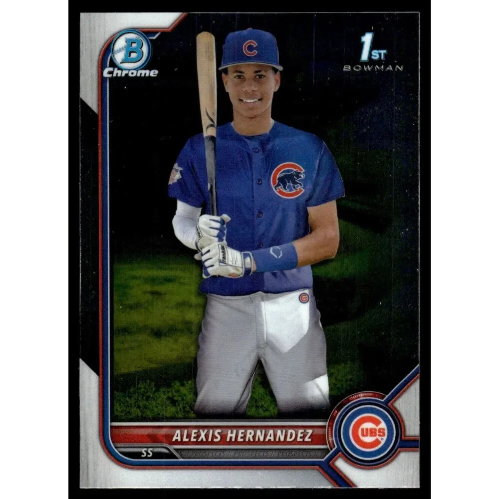 2022 Bowman Chrome Prospects #BCP-172 Alexis Hernandez Chicago Cubs