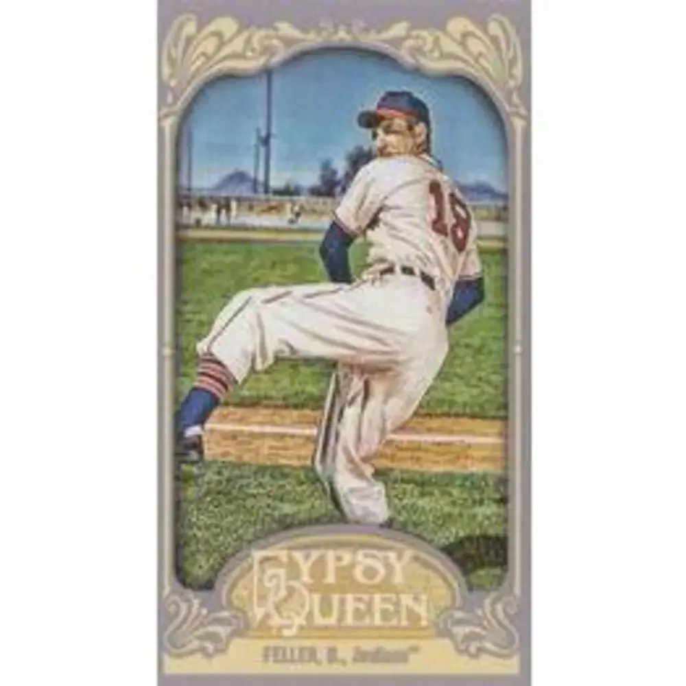 2012 Topps Gypsy Queen Mini Bob Feller #267 Cleveland Indians