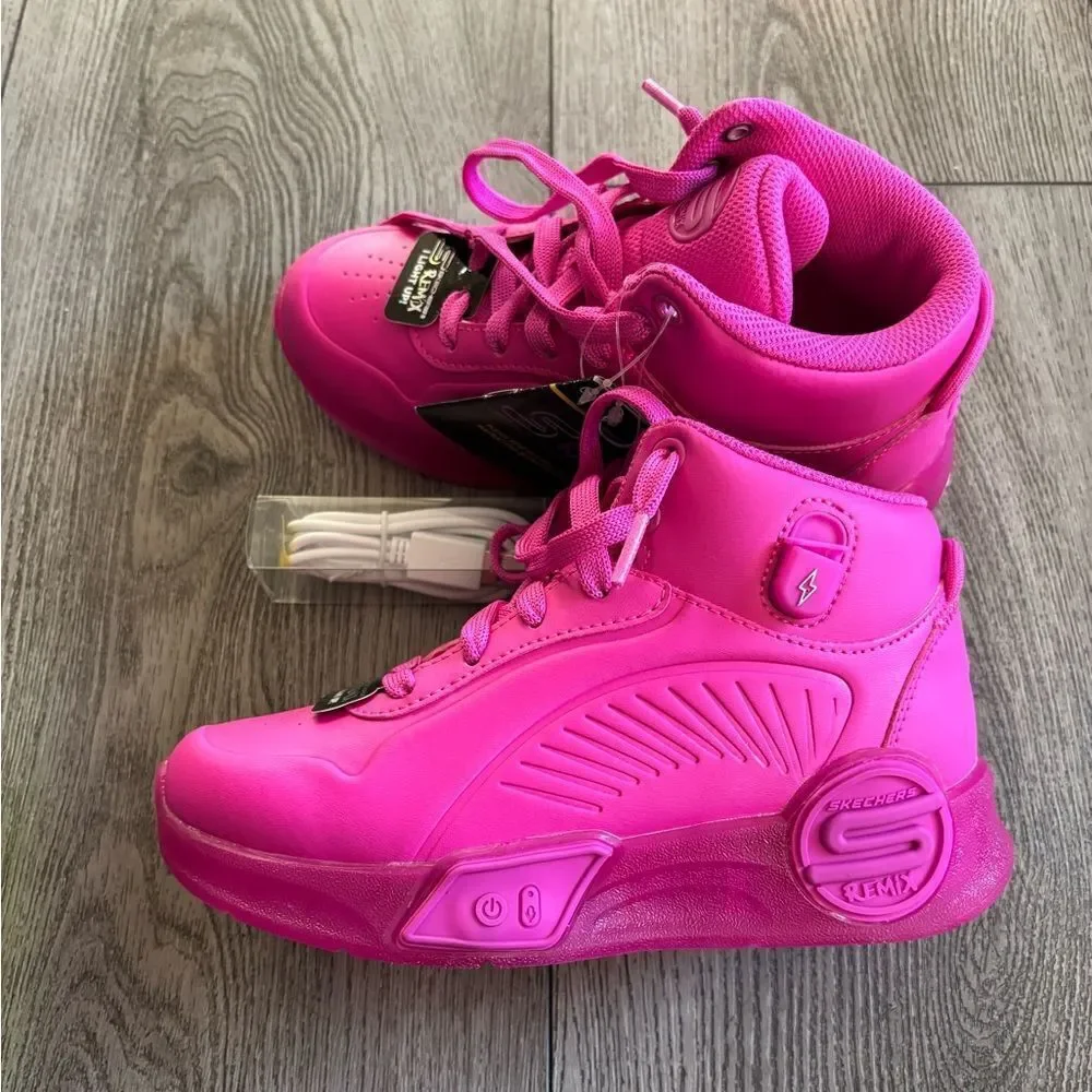 Skechers vibrant pink