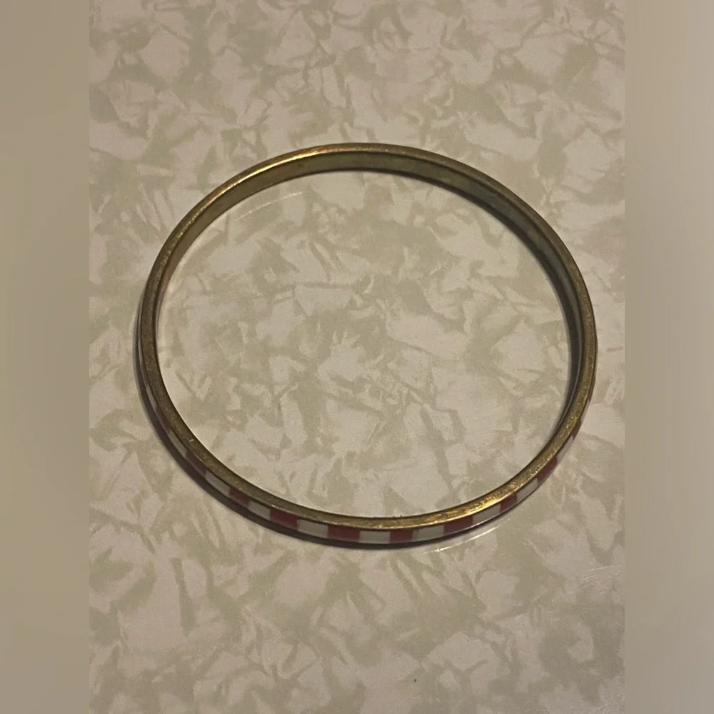 Vintage Striped Bangle Bracelet #7071 💎