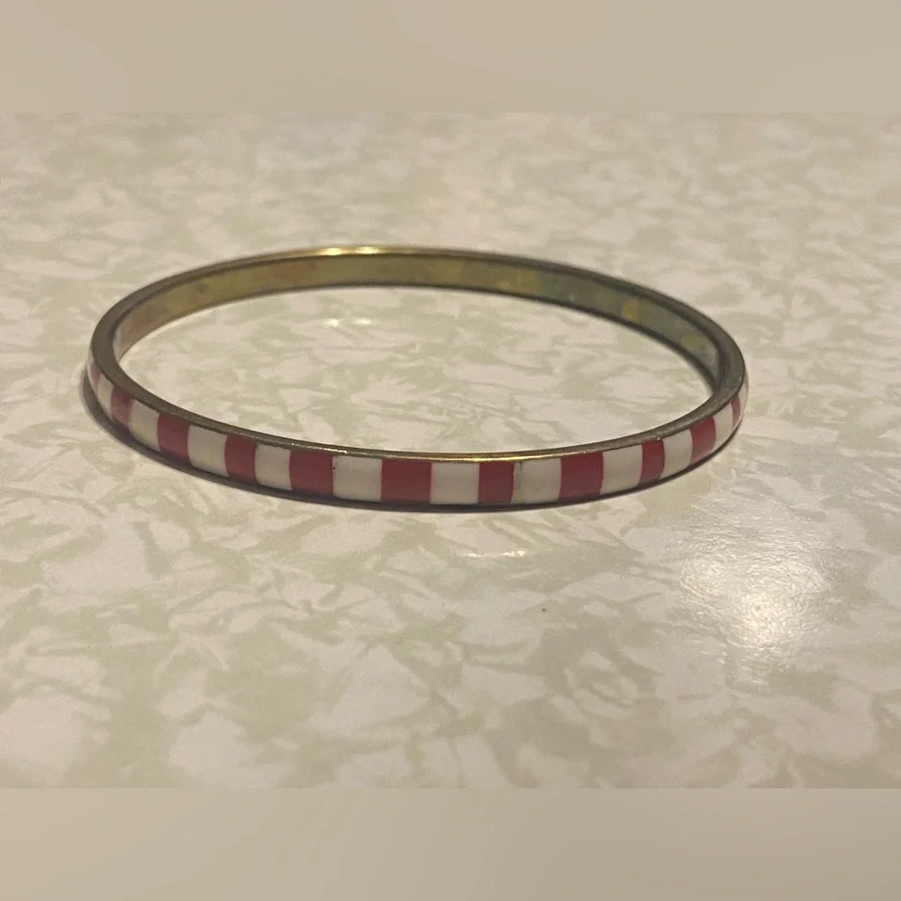 Vintage Striped Bangle Bracelet #7071 💎