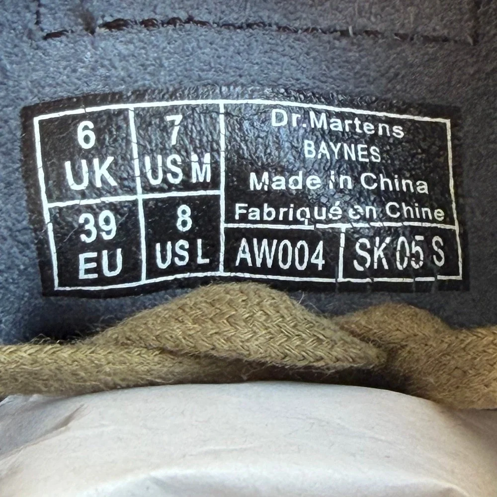 Dr. Martens questions orders business