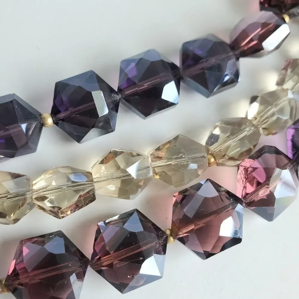 Kenneth Cole New York necklace faceted