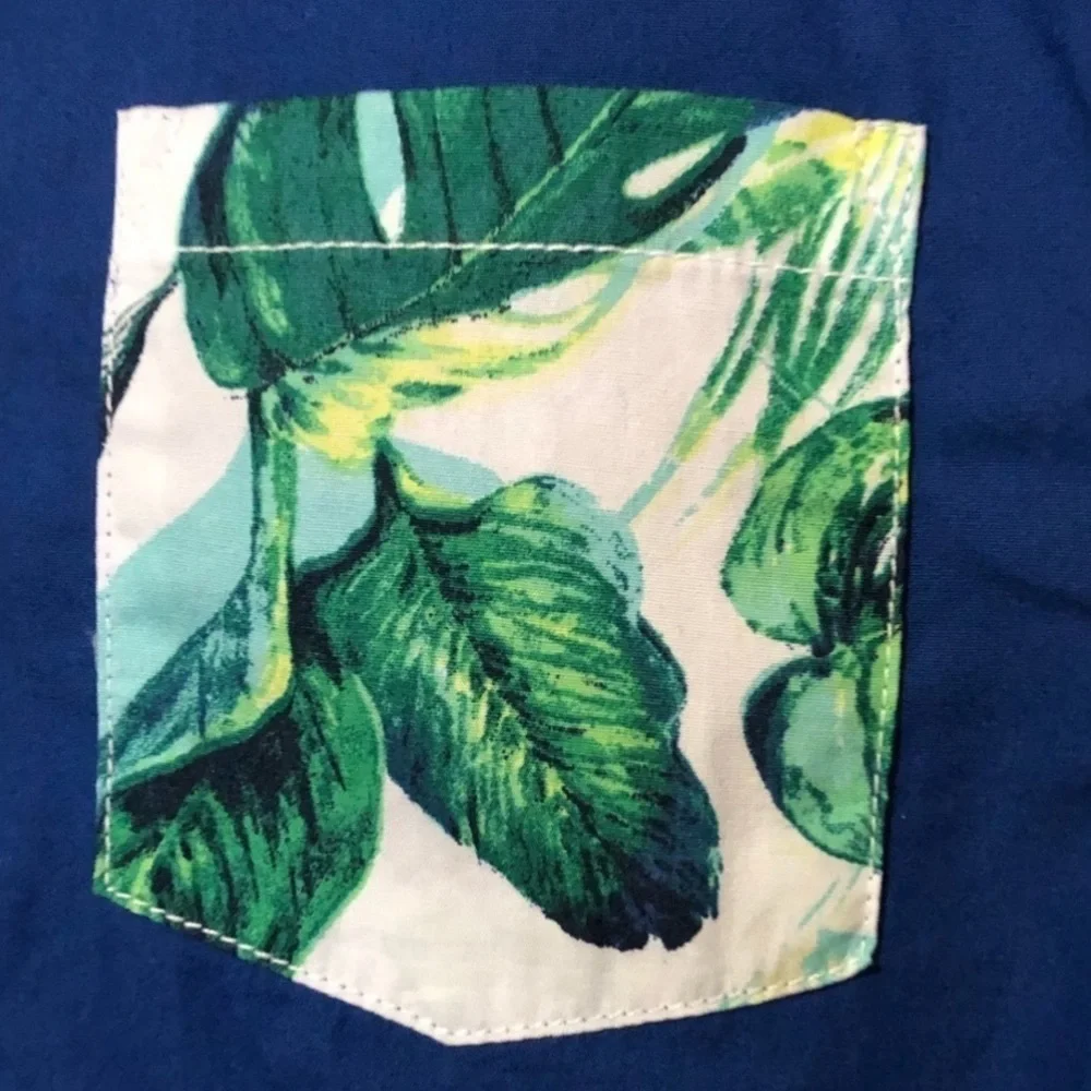 Gymboree blue button