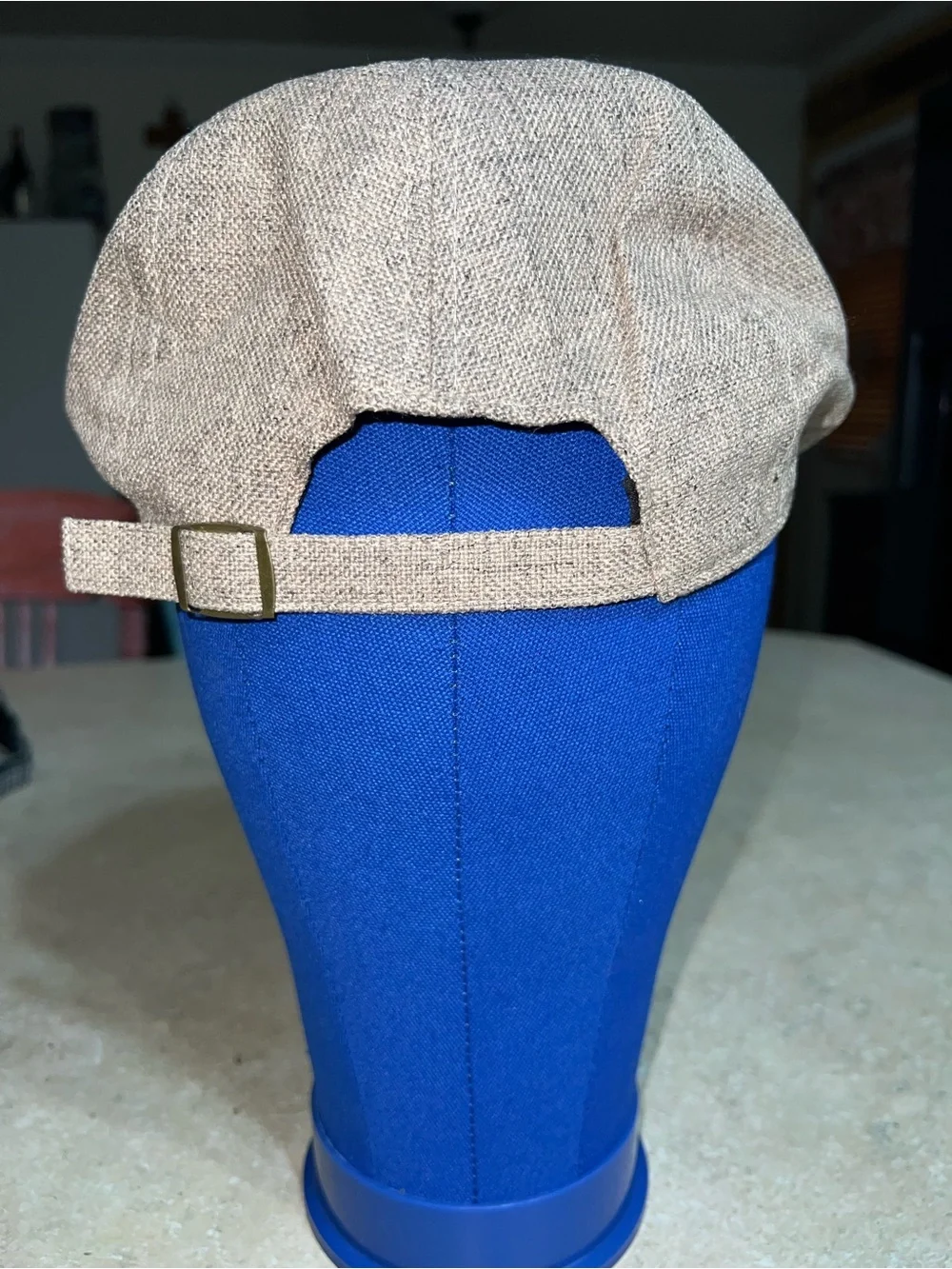 Beige Tweed Baker Boy Cap ‘Peaky Blinders’ cap