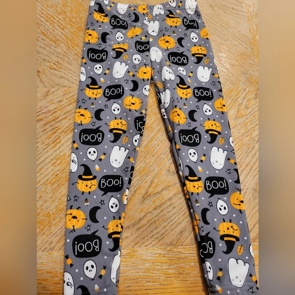 Halloween little girl leggings. Size 4/5