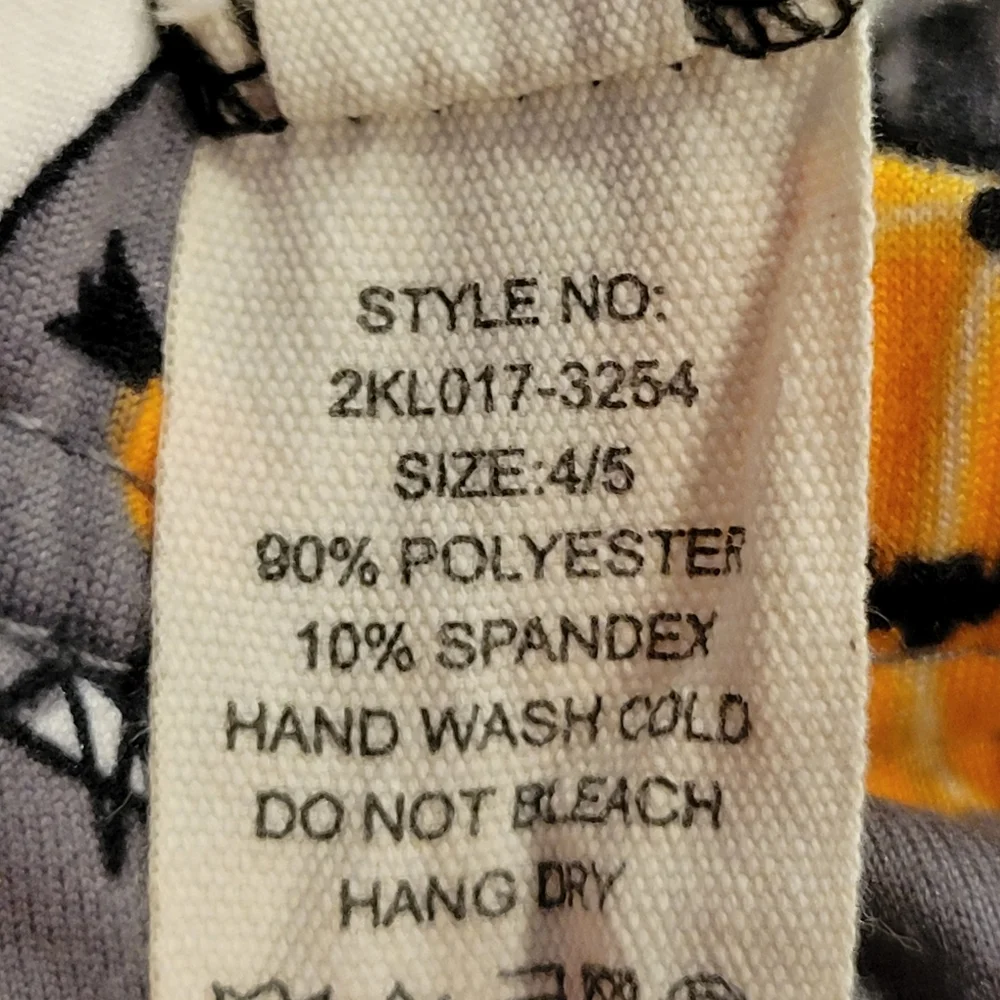 Halloween little girl leggings. Size 4/5