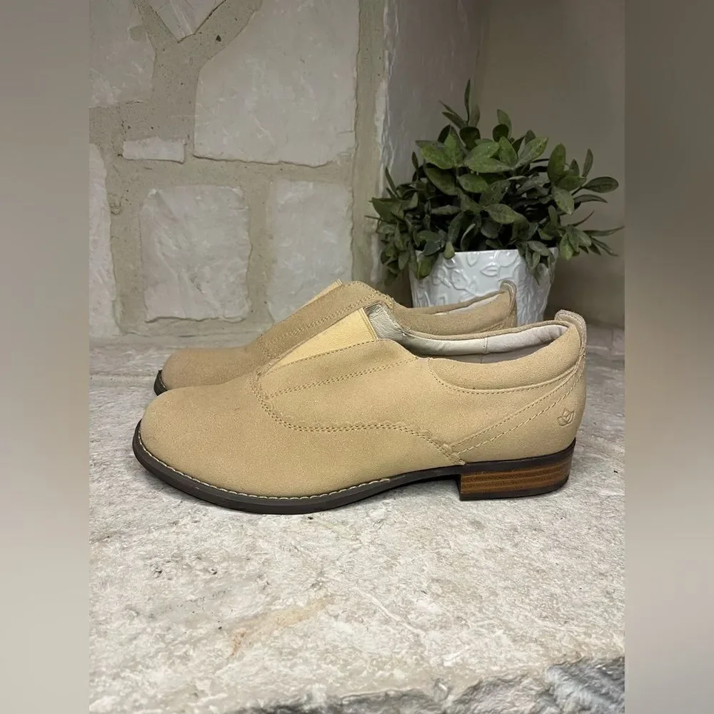 Spenco Orthotic Leather Loafers Paradise wheat sz 9D