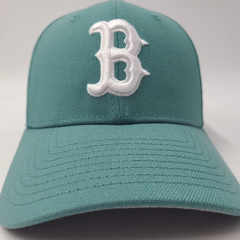 Boston‎ Red Sox Hat Fitted S-M New Era 39Thirty Green Monster MLB City Connect