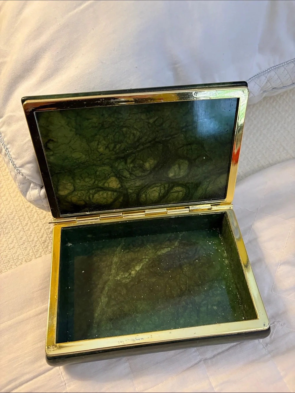 N/A green marbled