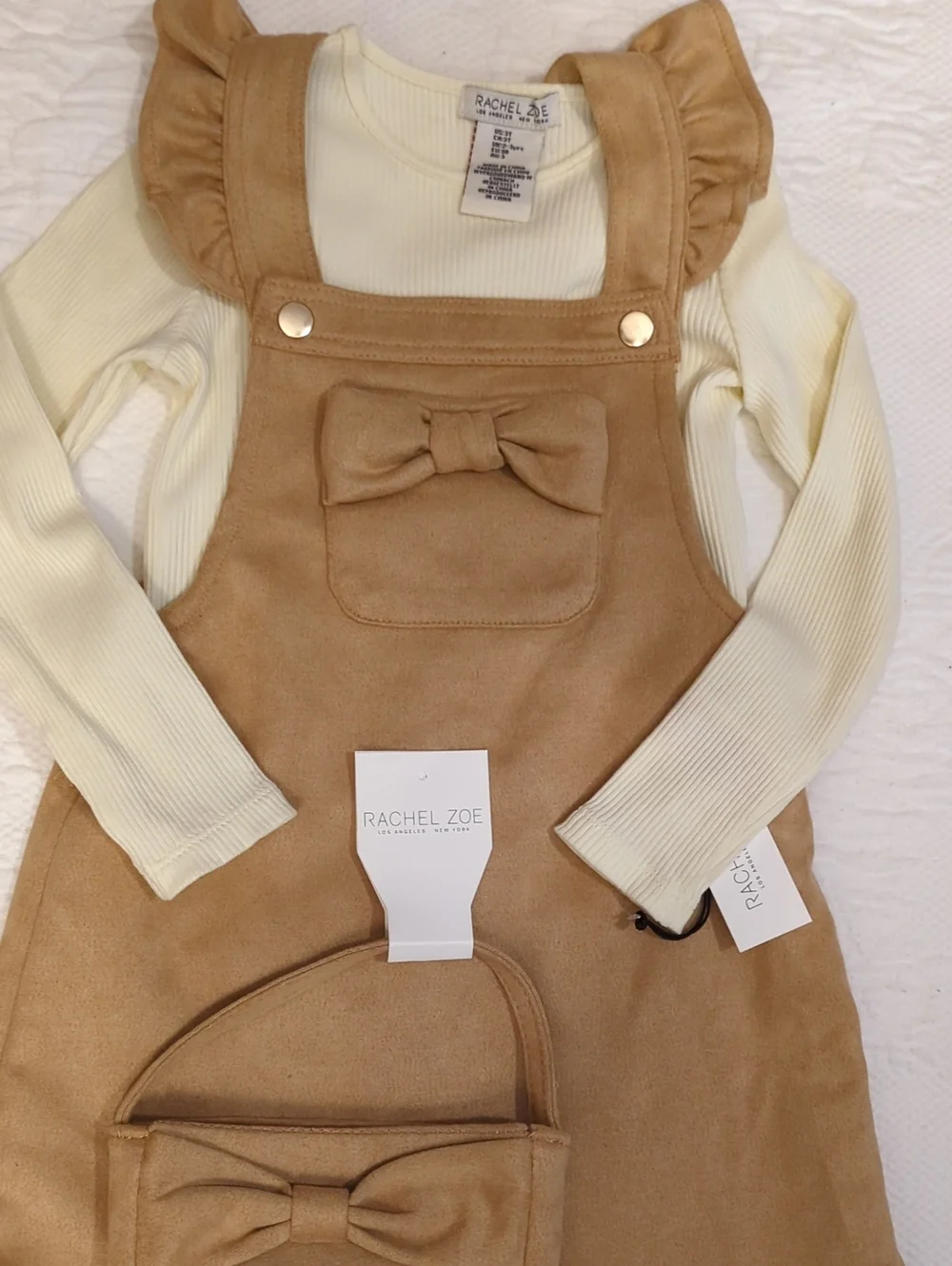 Bundle✨ Rachel Zoe Jumper Purse Set Cat & Jack Denim Top Janie & Jack Top Sz 3T