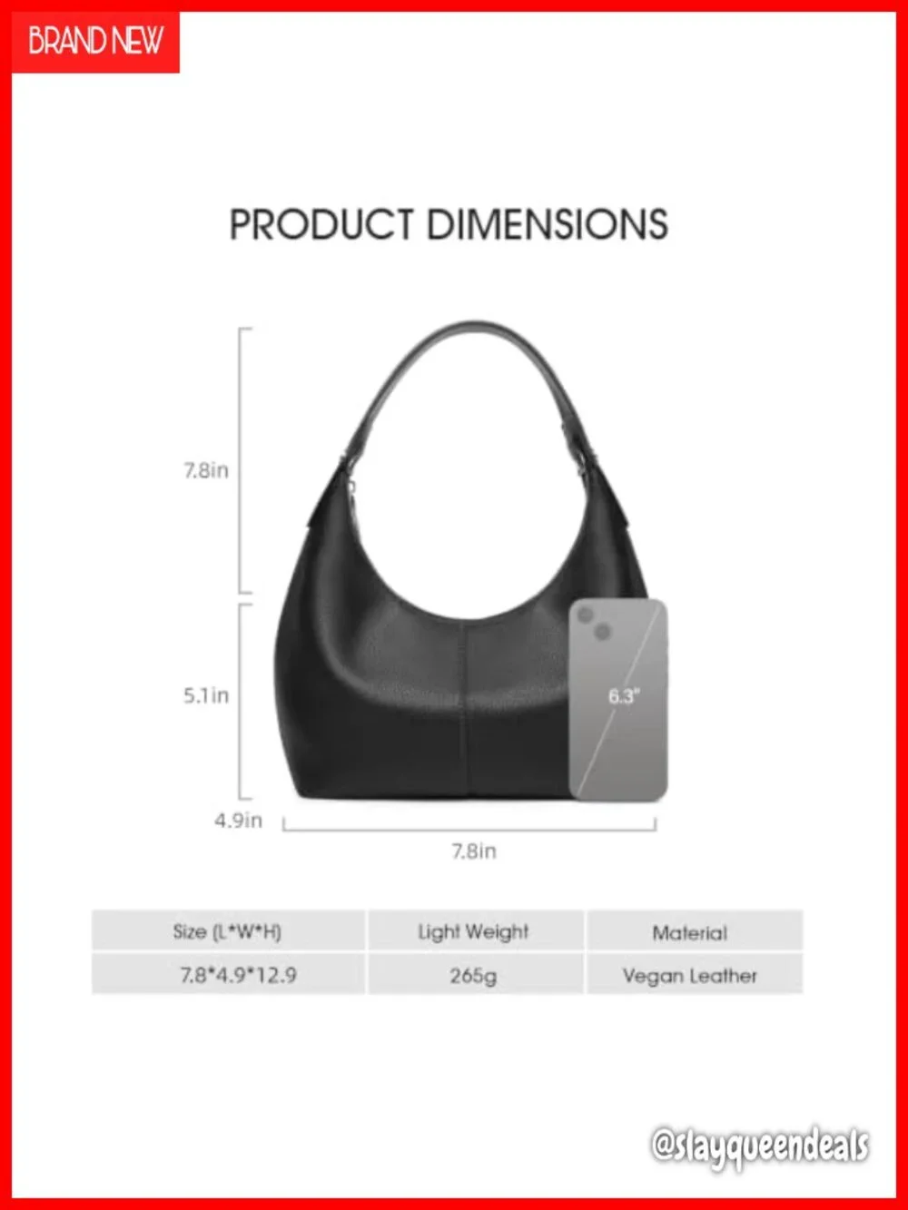 Vegan Leather Woven Hobo Handbag Shoulder Bag Y2K Tote Purse Women