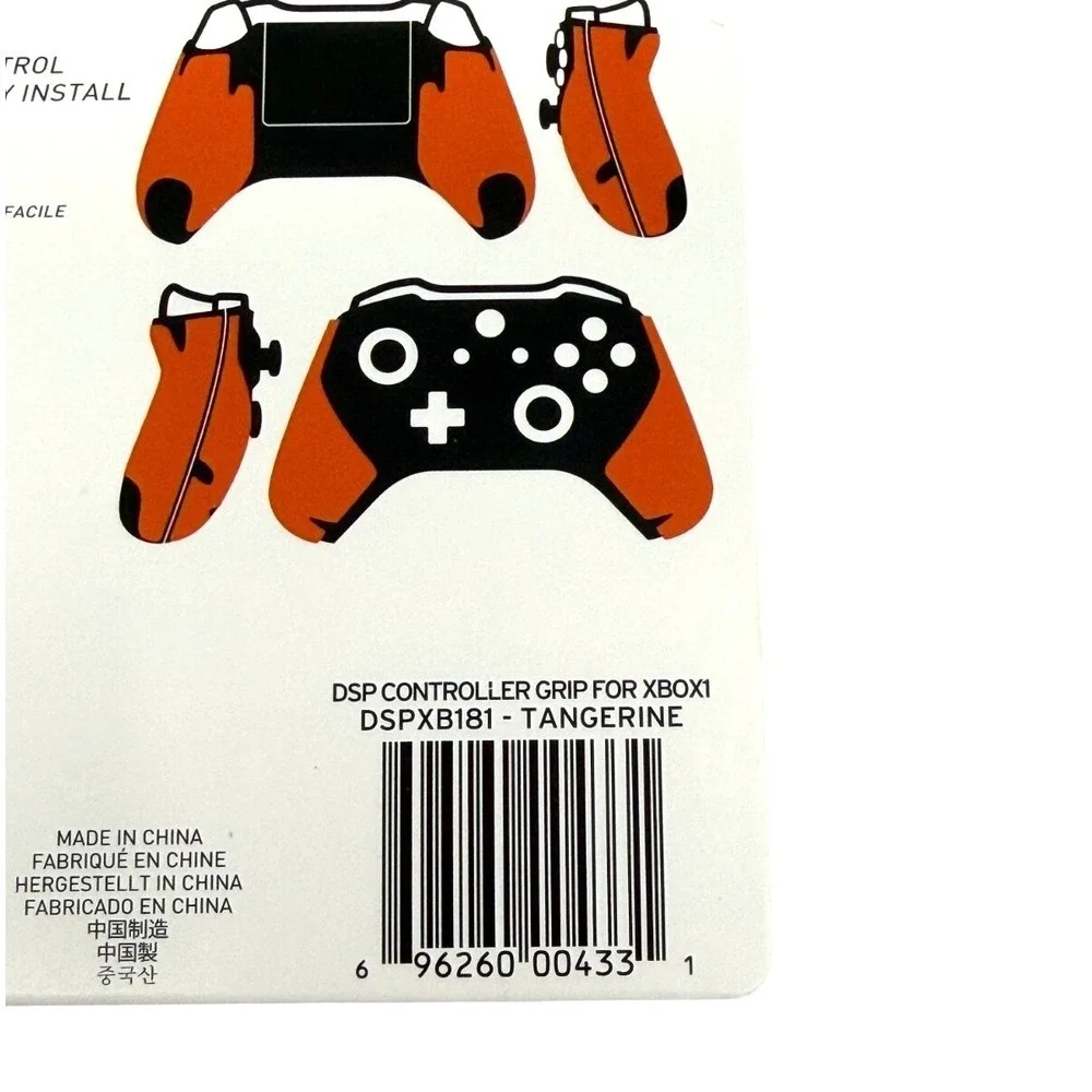 2 Pack Lizard Skins DSP Controller Grip Xbox One‎ Tangerine 0.5mm NEW
