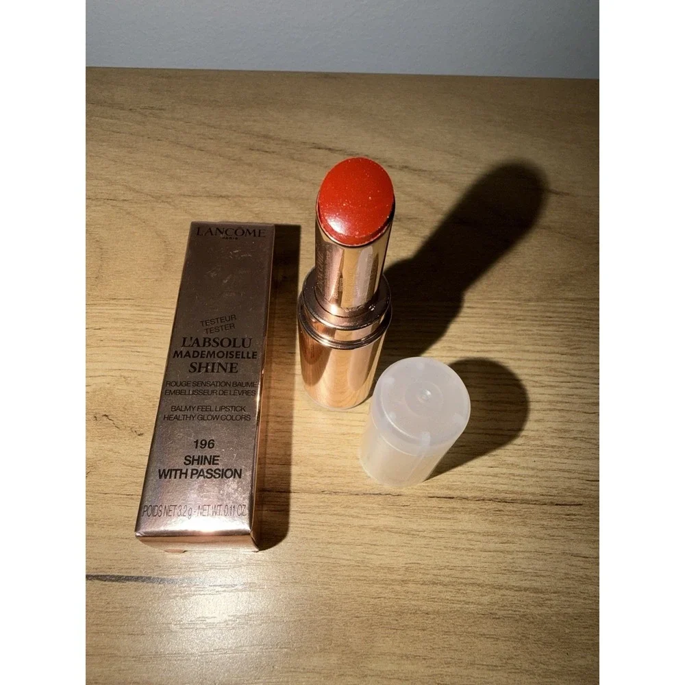 Lancome L'Absolu Mademoiselle Shine‎ Balmy Lipstick Balm Shine with Passion 196