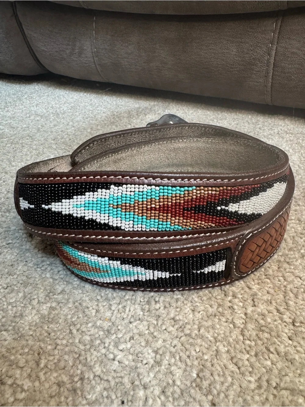 Ranger Belt Company brown leather