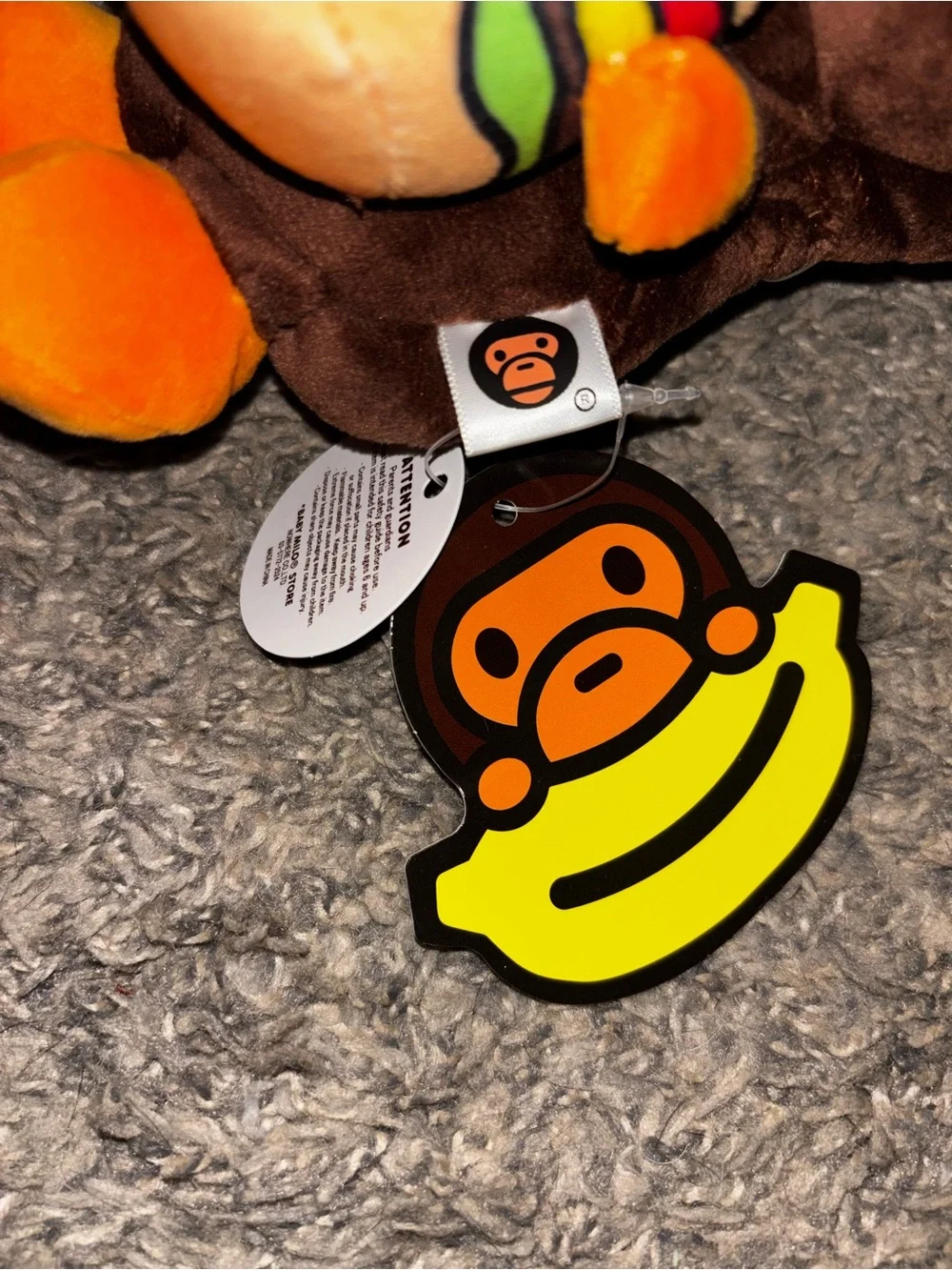 Baby Milo Plush  Cell Phone Bag Pouch Burger NWT