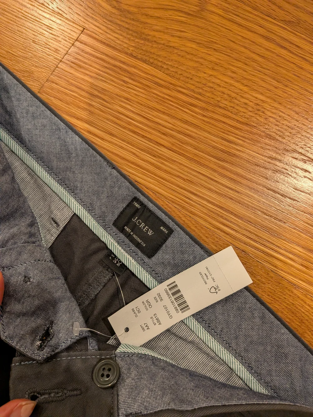 J. Crew Men's Skinny 250 Chino Pants 30x32