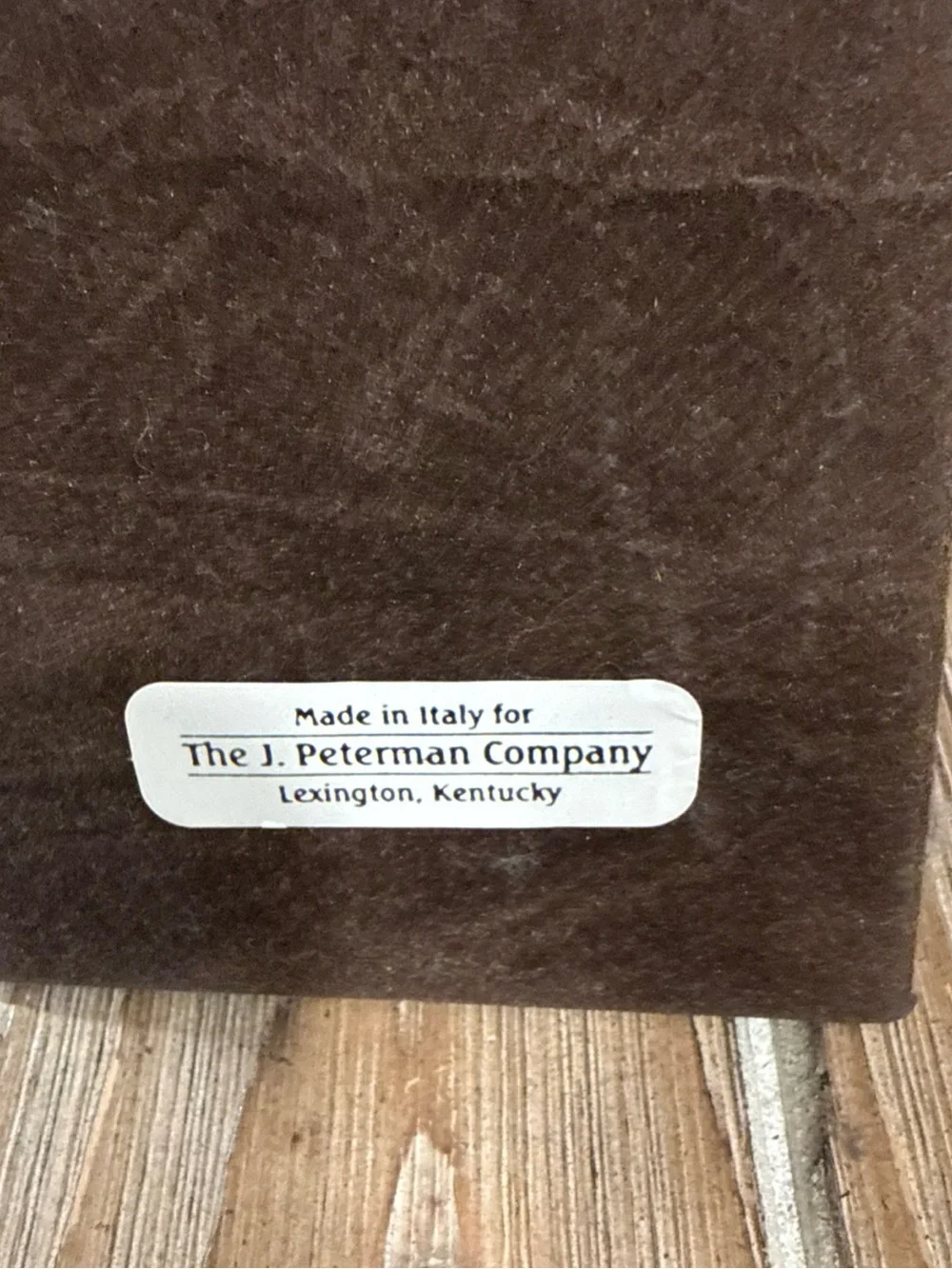 J Peterman Co. triple oval