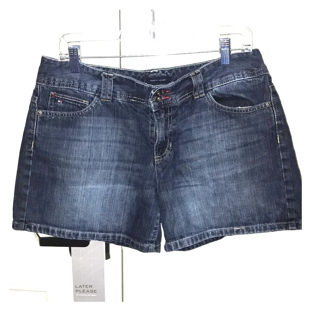 High waisted jean shorts by Tommy Hilfiger 12