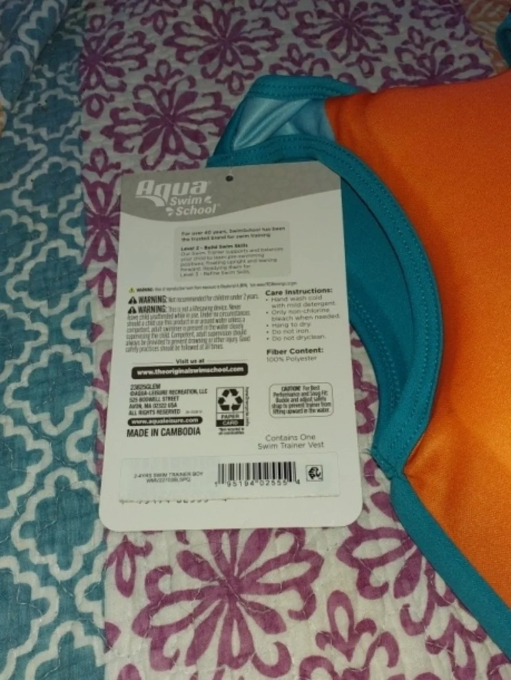Aqua child swim