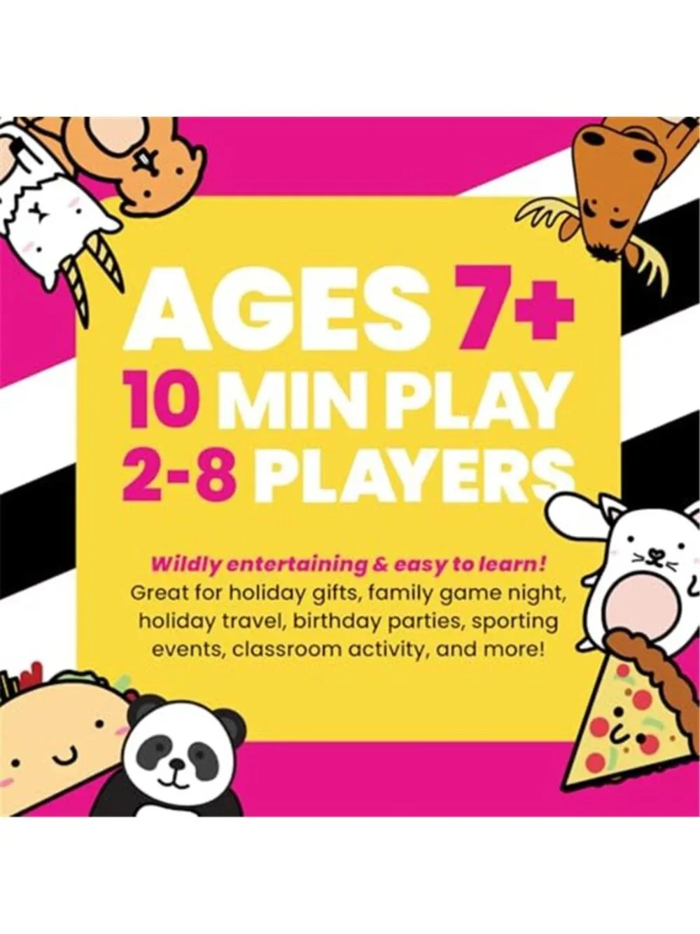 Taco Cat Goat Cheese Pizza Card Game by Taco Cat Games, Age 7+, 2-8 Players