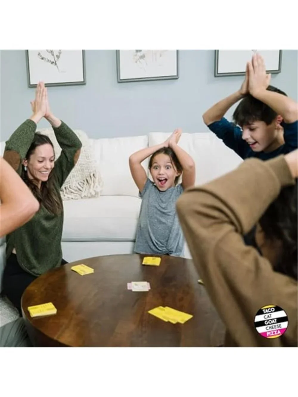 Taco Cat Goat Cheese Pizza Card Game by Taco Cat Games, Age 7+, 2-8 Players