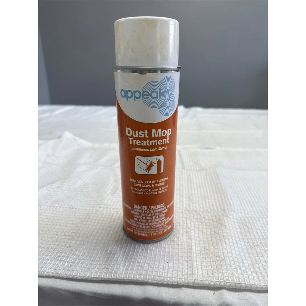 Appeal Commercial Professional Janitorial Dust Mop Spray Can Discontinued New