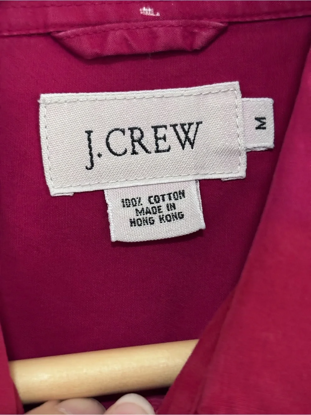 J. Crew vibrant red