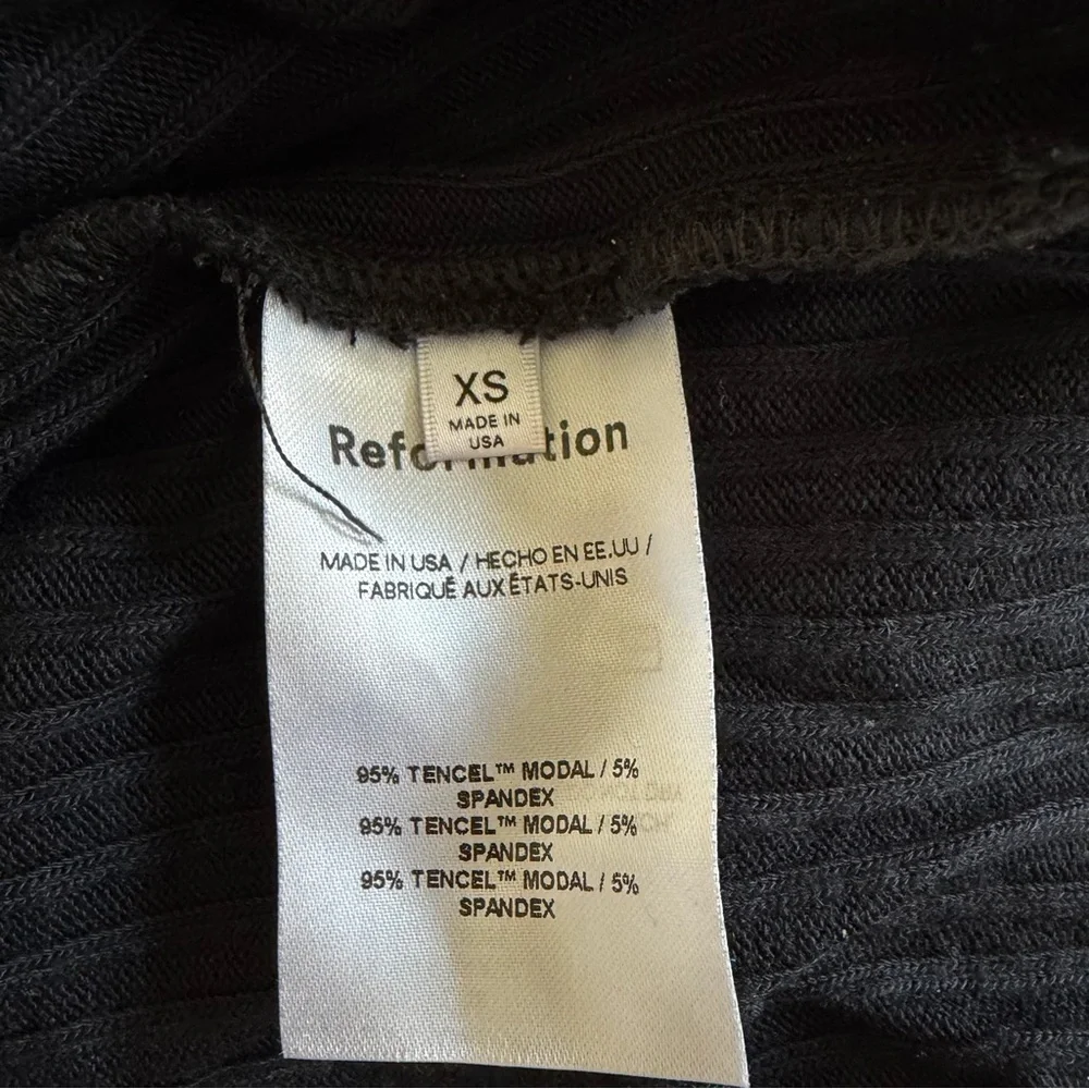 Reformation black jackie