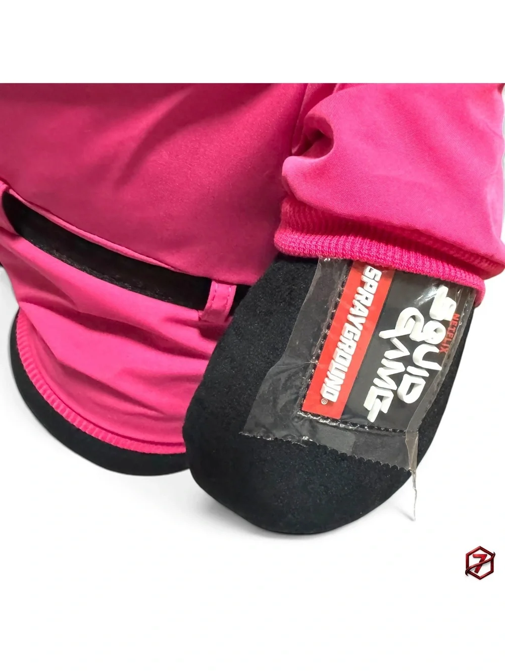 Sprayground Squid Game Pink Soldier Bear Backpack NWT Complete